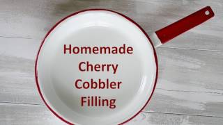 How To Make Old Fashioned Cherry Cobbler [upl. by Kathe]