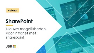 Webinar Nieuwe mogelijkheden voor intranet met SharePoint [upl. by Reina]