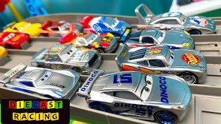 SILVER RACERS COLLECTION DISNEY CARS DIE CAST TOURNAMENT [upl. by Thorvald]