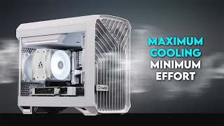 A Perfect ITX PC Build For Beginners  Fractal Design Torrent Nano Mini ITX Gaming PC Build [upl. by Lukasz273]