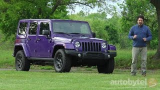 2016 Jeep Wrangler Unlimited Sahara Test Drive Video Review [upl. by Ainez937]