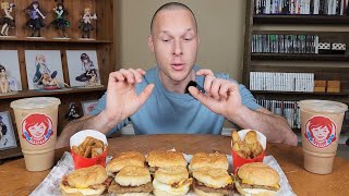 Eating Every Item on the Wendys Canada Breakfast Menu [upl. by Lannie]