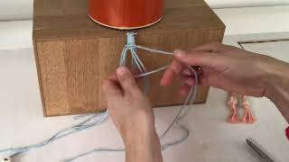 70 INSTRUCTIEVIDEO… AAN DE SLAG MET DE MACRAMÉ SLEUTELHANGER [upl. by Fernandes]