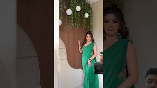 sexy Transformation 🔥🔥wedding fashion transformationqueen snehasachdeva26 saree [upl. by Arinay491]