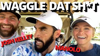 GOLF HYPEBEAST GOLF EVENT WITH MANOLO AND JOSH KELLEY [upl. by Eneloj]