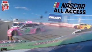 All Access 2017 Talladega Alabama 500 Onboards [upl. by Ahsonek]