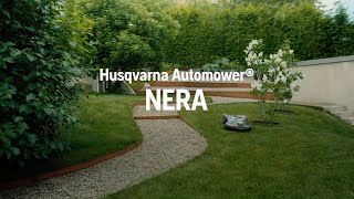 Husqvarna Automower® NERA – boundary wire free robotic lawn mowers [upl. by Gerk155]