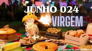 🔥JUNHO 24 •VIRGEM💫A energia da RIQUEZA estará disponível pra você😲🤩🍾Sem palavras Vc f z sua parte👏🏻 [upl. by Erek126]