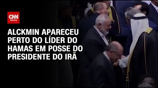 Alckmin apareceu perto do líder do Hamas em posse do presidente do Irã  BASTIDORES CNN [upl. by Dunham]