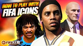 How to play with Icons in FIFA 23 [upl. by Cirri]