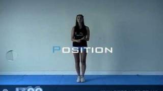 Cheerleading Arm Motions Tutorial [upl. by Buhler]