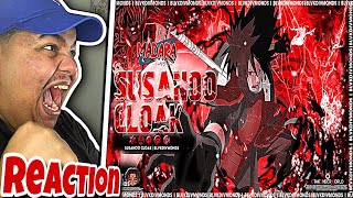 MADARA RAP  quotSUSANOO CLOAKquot  BLVK DIVMONDS  PROD BY GAMBINO  「NARUTO AMV」REACTION [upl. by Frolick]