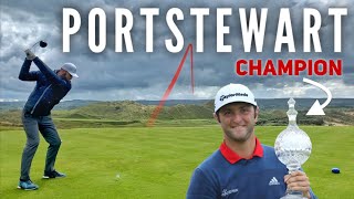 Can Brodie Beat Jon Rahms Score  Portstewart PART 1 [upl. by Sutphin470]