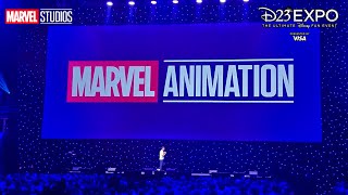 MARVEL STUDIOS D23 ANIMATION FULL PANEL PRESENTATION XMen 97 Season 2 SpiderMan Marvel Zombies [upl. by Atires]