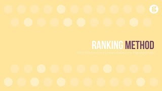 Ranking Method [upl. by Meela256]