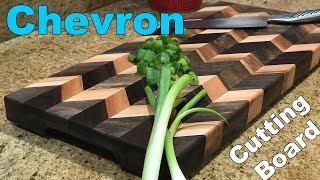 Chevron Cutting Board Tutorial [upl. by Anitselec]