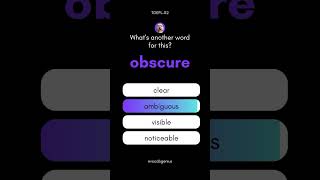 TOEFL vocab quiz 02 vocabgenius [upl. by Yecac637]