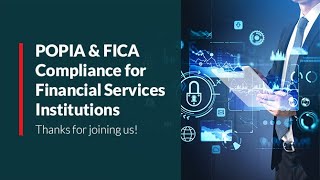 POPIA amp FICA Compliance for Financial Services Institutions [upl. by Llevert]