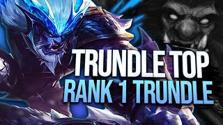 TrundleTop quotRANK 1 TRUNDLEquot Montage  League of Legends [upl. by Rednas62]