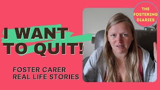 The Harsh Reality of Being a Foster Carer  Why I feel like Quitting Fostering  Foster Care System [upl. by Enelav]