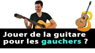 Gaucher et jouer sur une guitare pour droitier   Vrai débutant en guitare [upl. by Elvah]