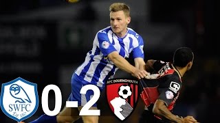 Sheffield Wednesday v AFC Bournemouth  201415 Sky Bet Championship highlights [upl. by Lebiram]