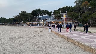 Paguera Mallorca Rundgang am Abend  Bars  Bulevar de Peguera  Beach Walk Gran de Torà  Palmira🌴 [upl. by Sallie]