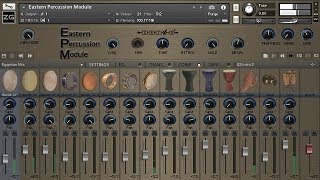 ZeroG  Eastern Percussion Module  Demo [upl. by Uon]