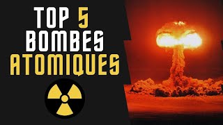 TOP 5 Bombes Atomiques les plus PUISSANTES du monde [upl. by Burford235]