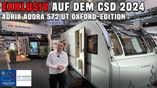 EXKLUSIV auf dem Caravan Salon  Adria Adora Oxford Edition [upl. by Oiril459]