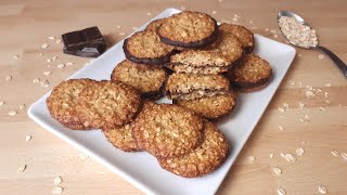 Biscuits suédois aux flocons davoine et chocolat 🇸🇪 276 [upl. by Maddie]