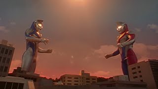 Ultraman Dyna Episode 31 Fight Dyna vs Dyna [upl. by Traweek]