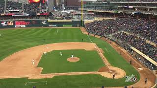 Fernando Rodneys Walk Up for Twins Home Opener [upl. by Kleinstein]