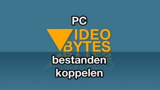 Bestanden koppelen aan programmas VideoByte  Windows [upl. by Naig]