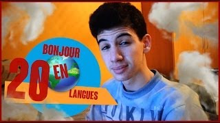 Bonjour en 20 langues [upl. by Adialeda162]