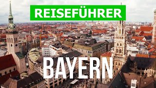 Bayern Deutschland  Stadt München Nürnberg Augsburg Regensburg  Drohne 4k Video [upl. by Yenaiv506]