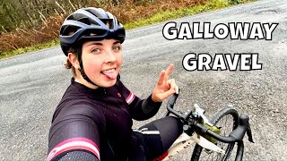 Galloway Gravel Ride  Raiders Road  Marin Gestalt XR [upl. by Akeim]