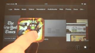 Amazon Kindle Fire HD 7  Reading Experience [upl. by Thilde177]