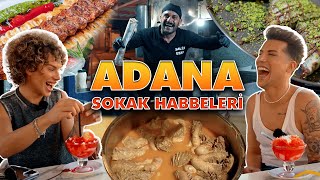 ADANA SOKAK HABBELERİ  İLK DEFA ŞIRDAN YEDİM🙈 [upl. by Nibur]