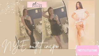 Pretty Little Thing amp Oh Polly DRESS HAUL New Years Eve outfit inspo Try on haul [upl. by Steady716]