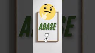 vocabulary abase  meaning sentence vocabulary youtubeshorts ytshort shorts ADMCoachingcenter [upl. by Anyal]