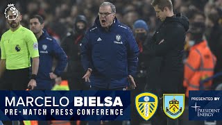 LIVE Marcelo Bielsa press conference  Leeds United v Burnley  Premier League [upl. by Grew]