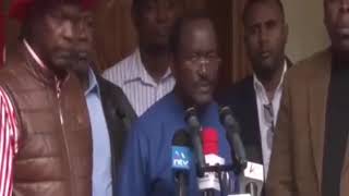 quotThank you very much Bishops for telling Ruto the truthquotKalonzo Musyoka [upl. by Chemush93]