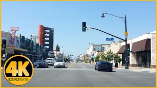 Driving Tour of Bellflower Blvd Bellflower to Downey 4K [upl. by Huey]