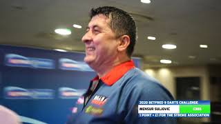 Mensur Suljovic  9Dart Challenge [upl. by Nerral475]