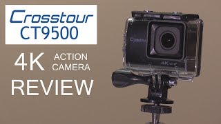 Crosstour CT9500 Action Camera Review [upl. by Negriv]