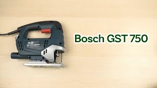 Розпаковка Bosch GST 750 [upl. by Anirhtak]