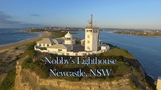 A Short History of Nobbys Lighthouse Newcastle Australia [upl. by Einnad959]