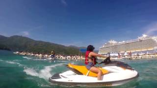 A day in Labadee Haiti  adventure and relaxation [upl. by Nivla]