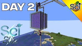 SciCraft Blitz Day 2 Crazy Raid And Shulker Farm [upl. by Kalina510]